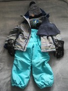 Ubranka zimowe dla chłopca rozm 116