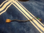 Gniazdo zasilacza na kablu od laptopa HP 250 G3