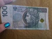 Kolekcjonerskie 100zł z 666 DL6660887 