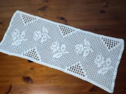 Szydełkowy bieżnik 75x32