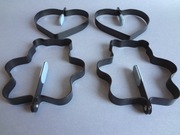 Foremki do jajek sadzonych Tchibo 4 szt. NOWE!