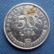 Moneta Chorwacja 50 lip 2003