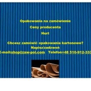 Kartonowe  opakowania hurt  CAŁA POLSKA