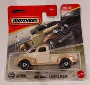MATCHBOX 1940 DODGE V-SERIES  TRUCK 119/125 C0859 RESORAK