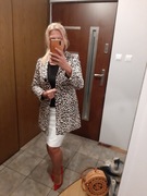 Panterka, płaszczyk nowy z metką, H&M, rozm.S, 