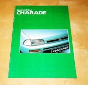 Prospekt Daihatsu Charade 1993 brzydka okładka