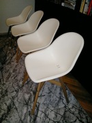 krzesło krzesła IKEA FANBYN 4 sztuki styl skandynawski jak nowe [ŁÓDŹ]