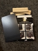 zestaw tabliczek kredowych na stojaku 8na12 cali z drewnianą podstawą