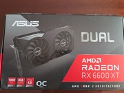 AMD RADEON 6600 XT ASUS DUAL 8GB GDDR6