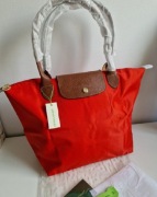 CZERWONA torebka LONGCHAMP roz L