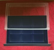 SAFE 6430 - Szuflada do prezentacji 9 monet w kapsułach gradingowych