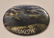Magnes na lodówkę metalowy otwieracz POLAŃCZYK BIESZCZADY SOLINA (4K)