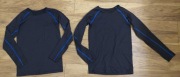 Bluzki termo 10/11 lat 2 sztuki 140/146 cm
