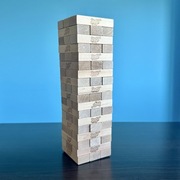 Gra Jenga Classic 54 drewniane klocki – gra zręcznościowa 5 +