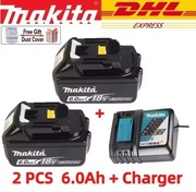 Zestaw akumulatorów Makita 18V 6.0Ah + Ładowarka DC18RC (Dostawa do 20dni)