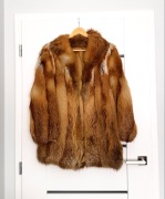 futro z lisa rudego naturalne futro z lisów