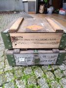 Skrzynka po amunicji drewniana