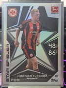 Karta Piłkarska Topps Bundesliga 25/26 329 Jonathan Burkardt - E.Frankfurt