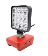 Lampa halogen MILWAUKEE M18 V18 LED LATARKA MOCNA + 2 USB