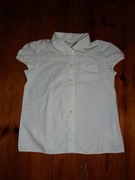 bluzka koszula dziewczęca biała 116