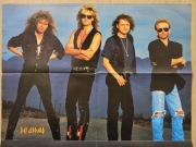 DEF LEPPARD - Duży plakat z 1992 roku - Format A2 (55 x 40 cm) - NOWY!