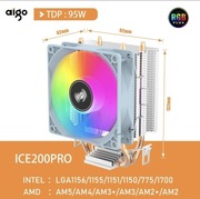 Chłodzenie procesora z radiatorem IC200 95W