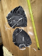 Velvet Stretch Chair Seat Cover Protector Office Chair Slipcover Deep Grey