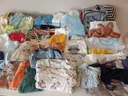 megapaka zestaw ubranek dlachlopca niemowlaka ubranka68cm 3-6-9-12mies