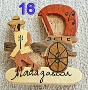 Madagaskar , Madagascar - Magnes na lodówkę nr 16