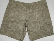 Wr) AVENUE krótkie spodnie typu bojówki moro Roz.XXL