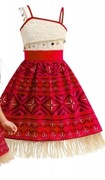 SUKIENKA KOSTIUM PRZEBRANIE VAIANA MOANA STRÓJ HAWAJSKI BAL 146 152 CM 150