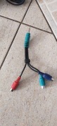 Adapter mini jack 3.5 mm - RCA / S-Video TV-Out