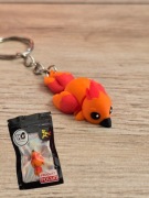 Breloczek Ember Feniks 3D - Brelok Druk3d fidget Keychain