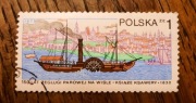 WARSZAWA 150 lat żeglugi parowej na Wiśle Prom Książę Ksawery 1830 1979