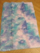 Dywan puszysty pluszowy miękki lekki kolorowy 120 80