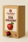 Sok jabłkowy świeżo tłoczony 5l naturalny od rolnika 