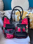 Torebka Desigual London Medium Tsukiflo Negro / Vintage