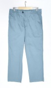 Męskie Spodnie Chinosy Bawełniane Niebieskie McNeal |R. 48/M