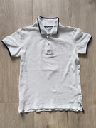 Reserved * biała elegancka bluzka polo koszulka polówka * 146