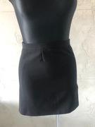 Czarna spódnica damska mini krótka 36 S