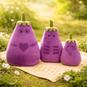 Pluszak Bakłażan Do Pisania -Maskotka -TikTok Hit 