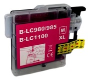 Tusz do Brother LC985 LC1100 Zamiennik (LC-980C) Magenta