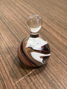 Śliczna szklana ozdoba przycisk do papieru 