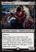 Massacre Girl Magic: the Gathering MtG