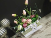 Nowoczesny stroik wielkanocny