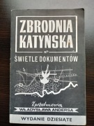 KATYŃ / "Zbrodnia katyńska w świetle dokumentów", 1982, "Gryf" Londyn
