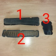 Eclipse 1G Zaślepki Kratka Podszybia Mitsubishi  Eclipse 1G 90-94r Kraków