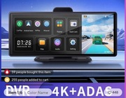 Radio Android auto car dvr 2 kamery GPS usb aux 10 cali adas