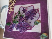 Kartka ręcznie robiona urodziny