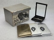 Rolleiflex Rolleicord 6x6 Platten-Adapter na błony cięte lub szklane.